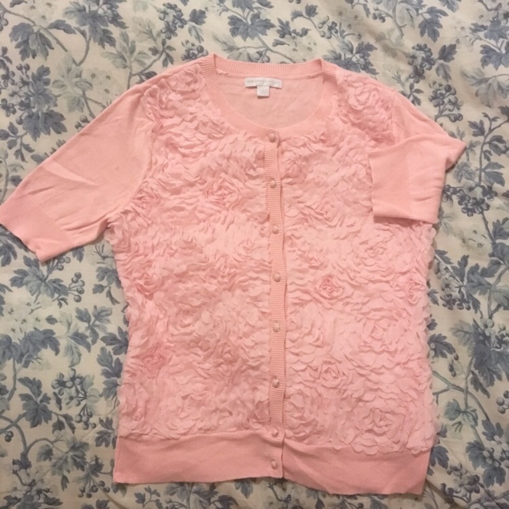 Cardigan - Rose Petals